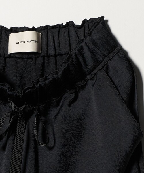 AEWEN MATOPH（イウエン マトフ）の「＜AEWEN MATOPH＞サテンメローイージーパンツ ‐ ウォッシャブル ‐（その他パンツ・レディース・ライトブルー/ブラック/ベージュ・38/36/34）」の18枚目の写真