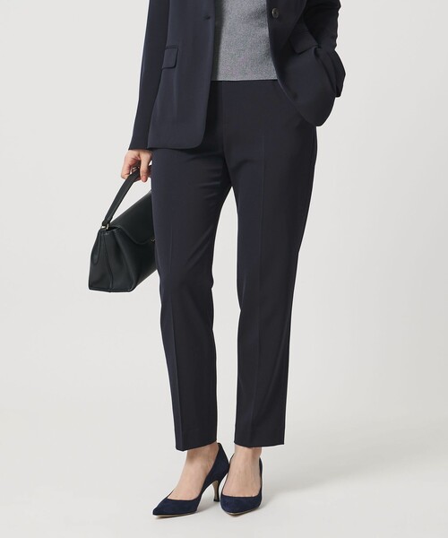 UNITED ARROWS（ユナイテッドアローズ）の「FEEL CLEAN スリム パンツ ‐防しわ ストレッチ UVカット‐（スラックス・レディース・ブラック/ネイビー・34/40/36/38）」の15枚目の写真