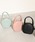 CLEDRAN�i�N���h�����j�́u�y�C�^���[���U�[ �\�t�g�zCL3979 SOU CIRCLE BAG�i�g�[�g�o�b�O�j�v�b�X���[�N�s���N