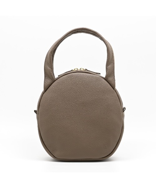 CLEDRAN(クレドラン)の「【イタリーレザー】CL3979 SOU CIRCLE BAG(トートバッグ・レディース・ミント/スモークピンク/グレイッシュベージュ/ブラック・FREE)」の3枚目の写真
