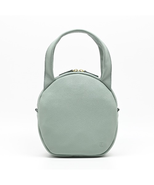 CLEDRAN(クレドラン)の「【イタリーレザー】CL3979 SOU CIRCLE BAG(トートバッグ・レディース・ミント/スモークピンク/グレイッシュベージュ/ブラック・FREE)」の4枚目の写真