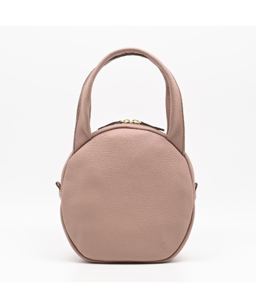CLEDRAN(クレドラン)の「【イタリーレザー】CL3979 SOU CIRCLE BAG(トートバッグ・レディース・ミント/スモークピンク/グレイッシュベージュ/ブラック・FREE)」の5枚目の写真