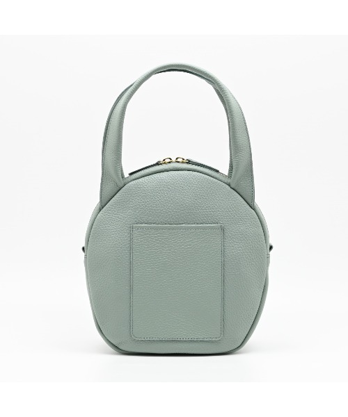 CLEDRAN(クレドラン)の「【イタリーレザー】CL3979 SOU CIRCLE BAG(トートバッグ・レディース・ミント/スモークピンク/グレイッシュベージュ/ブラック・FREE)」の6枚目の写真