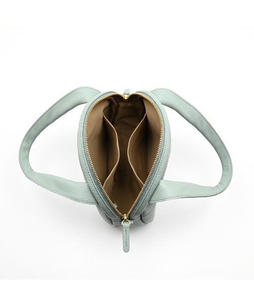 CLEDRAN(クレドラン)の「【イタリーレザー】CL3979 SOU CIRCLE BAG(トートバッグ・レディース・ミント/スモークピンク/グレイッシュベージュ/ブラック・FREE)」の9枚目の写真