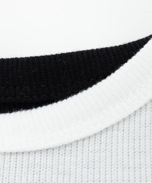 INGNI（イング）の「レイヤードリブキャミ（キャミソール・レディース・ホワイト×ブラック/グレー×ホワイト/ブラック×ホワイト・M）」の18枚目の写真