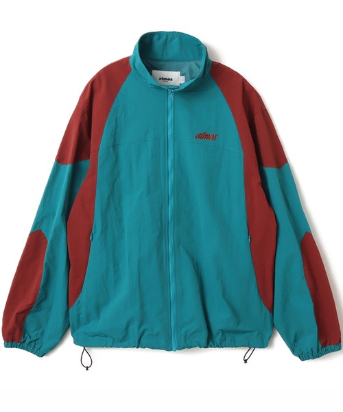 atmos（アトモス）の「atmos Bicolor Truck Jacket / アトモス バイカラー トラック ジャケット（ナイロンジャケット・メンズ・ベージュ/ブルー・M/L/XL）」の2枚目の写真