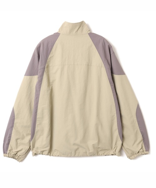 atmos（アトモス）の「atmos Bicolor Truck Jacket / アトモス バイカラー トラック ジャケット（ナイロンジャケット・メンズ・ベージュ/ブルー・M/L/XL）」の17枚目の写真