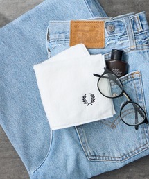 FRED PERRY | [FRED PERRY/フレッドペリー] ワンポイントロゴ刺繍 タオルハンカチ(ハンカチ/ハンドタオル)