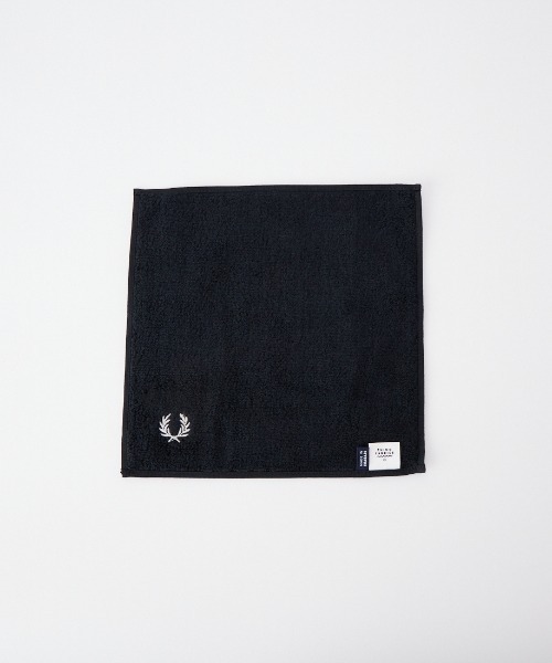 FRED PERRY（フレッドペリー）の「[FRED PERRY/フレッドペリー] ワンポイントロゴ刺繍 タオルハンカチ（ハンカチ/ハンドタオル・レディース・ブルー/ダークグリーン/ブラック/ホワイト・ONE SIZE）」の12枚目の写真