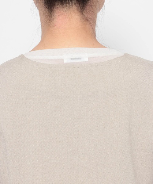 LOWRYS FARM（ローリーズファーム）の「ホップサックベスト 602813（ベスト・レディース・チャコールグレー/ブラウン/ベージュ・FREE）」の8枚目の写真