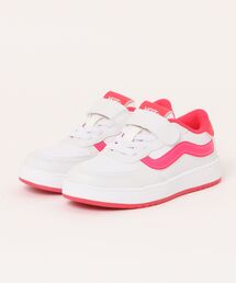 VANS（バンズ）の「VANS ヴァンズ 17-22 BRAVO ブラボー V2740K NEON WHITE/D.PINK（スニーカー・キッズ）」