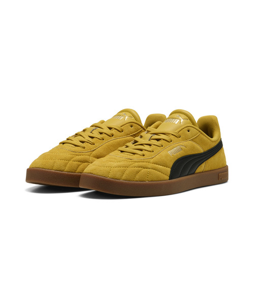 PUMA(プーマ)の「PUMA プーマ ユニセックス プーマ クラブ 2 インドア SD スニーカー(スニーカー・メンズ・イエロー/ブラック/ピンク・23.5cm/24.0cm/24.5cm/27.0cm/25.0cm/26.0cm/26.5cm/27.5cm/25.5cm/28.0cm/23.0cm)」の4枚目の写真