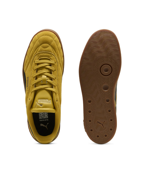 PUMA(プーマ)の「PUMA プーマ ユニセックス プーマ クラブ 2 インドア SD スニーカー(スニーカー・メンズ・イエロー/ブラック/ピンク・23.5cm/24.0cm/24.5cm/27.0cm/25.0cm/26.0cm/26.5cm/27.5cm/25.5cm/28.0cm/23.0cm)」の6枚目の写真