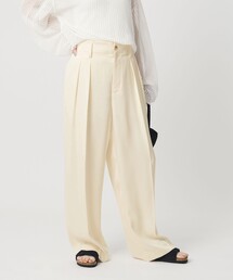 BEAUTY&YOUTH UNITED ARROWS | ポリエステル ドレープ 2タック ワイドパンツ ウォッシャブル(その他パンツ)