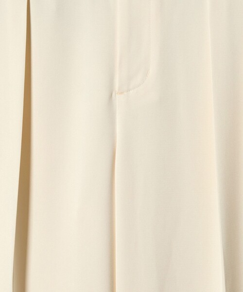 BEAUTY&YOUTH UNITED ARROWS（ビューティーアンドユースユナイテッドアローズ）の「ポリエステル ドレープ 2タック ワイドパンツ ウォッシャブル（その他パンツ・レディース・ブラック/ダークブラウン/オフホワイト・S/M/XS）」の22枚目の写真