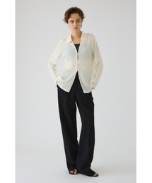 RIM.ARK（リムアーク）の「Sheer lace hook tops シアー レース ホック トップス（シャツ/ブラウス）」