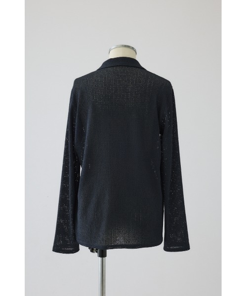 RIM.ARK シアーワイドシャツ Open collar relax SH オープン カラー リラックス シャツ（シャツ