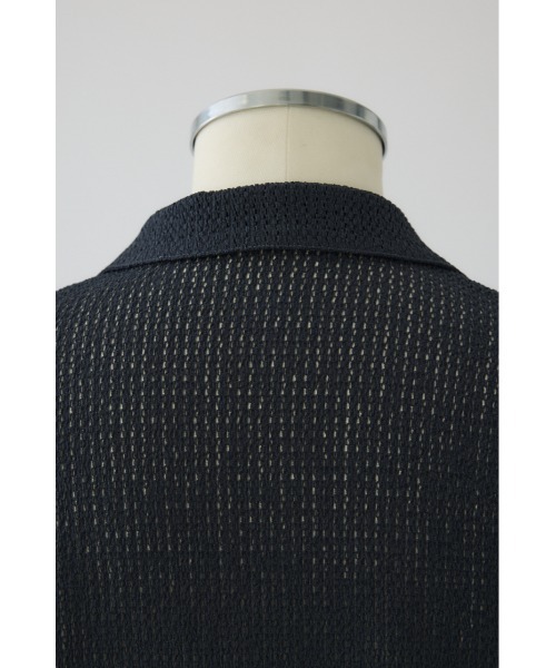 RIM.ARK(リムアーク)の「Sheer lace hook tops シアー レース ホック トップス(シャツ/ブラウス・レディース・ブラック/ホワイト/ダークブルー・FREE)」の8枚目の写真