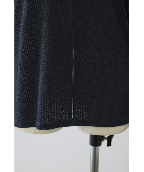 RIM.ARK(リムアーク)の「Sheer lace hook tops シアー レース ホック トップス(シャツ/ブラウス・レディース・ブラック/ホワイト/ダークブルー・FREE)」の10枚目の写真