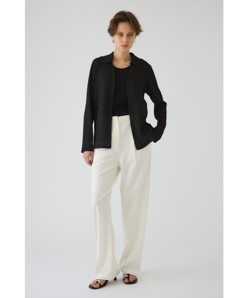 RIM.ARK(リムアーク)の「Sheer lace hook tops シアー レース ホック トップス(シャツ/ブラウス・レディース・ブラック/ホワイト/ダークブルー・FREE)」の16枚目の写真