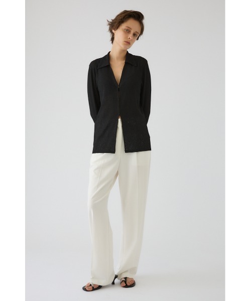 RIM.ARK(リムアーク)の「Sheer lace hook tops シアー レース ホック トップス(シャツ/ブラウス・レディース・ブラック/ホワイト/ダークブルー・FREE)」の12枚目の写真