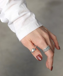 Dhyana.（ディアナドット）の「ハートリング 2PCS（リング）」