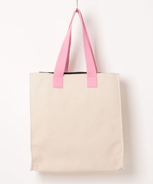 MSGM(エムエスジーエム)の「MSGM FLOWER BASKET CAT キャンバストートバッグ(トートバッグ・レディース・キナリ・ONE SIZE)」の6枚目の写真