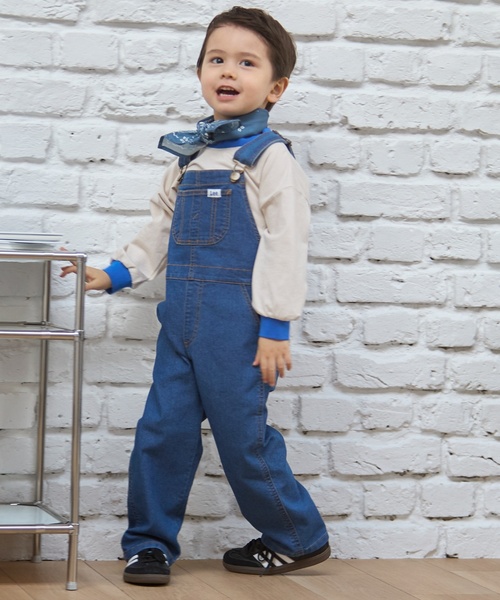 petit main（プティマイン）の「【Lee】サロペット（サロペット/オーバーオール・キッズ・ブルー・S(80-90cm)/L(120-130cm)/M(100-110cm)）」の13枚目の写真