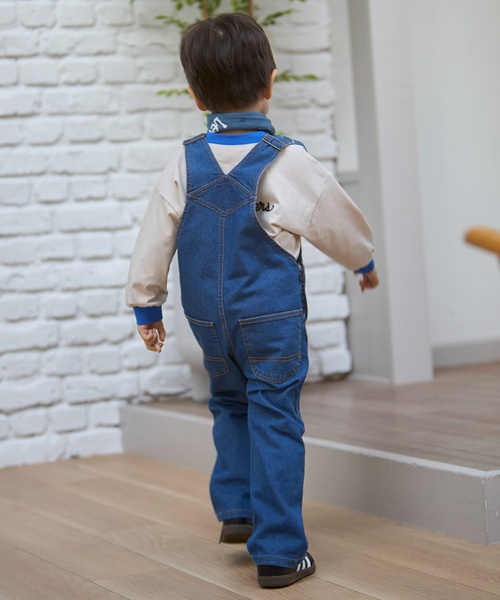 petit main（プティマイン）の「【Lee】サロペット（サロペット/オーバーオール・キッズ・ブルー・S(80-90cm)/L(120-130cm)/M(100-110cm)）」の12枚目の写真