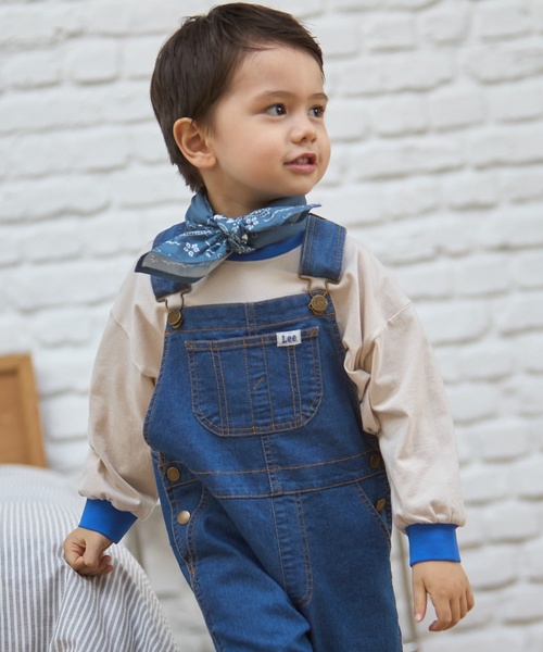 petit main（プティマイン）の「【Lee】サロペット（サロペット/オーバーオール・キッズ・ブルー・S(80-90cm)/L(120-130cm)/M(100-110cm)）」の11枚目の写真