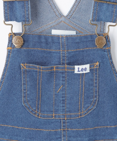 petit main（プティマイン）の「【Lee】サロペット（サロペット/オーバーオール・キッズ・ブルー・S(80-90cm)/L(120-130cm)/M(100-110cm)）」の7枚目の写真