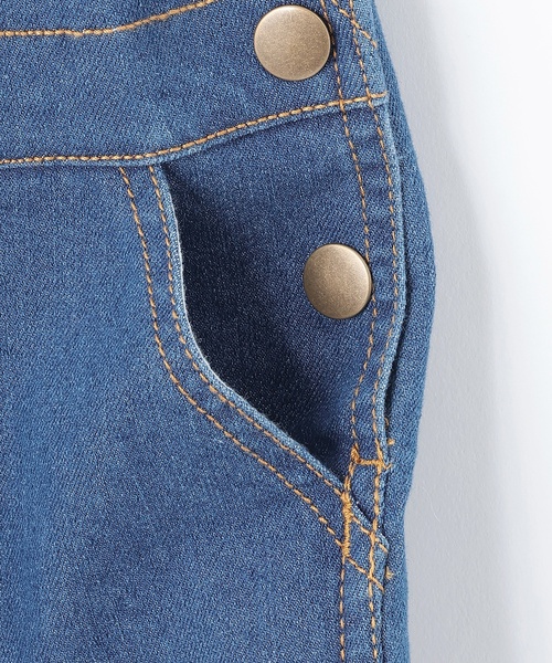 petit main（プティマイン）の「【Lee】サロペット（サロペット/オーバーオール・キッズ・ブルー・S(80-90cm)/L(120-130cm)/M(100-110cm)）」の6枚目の写真