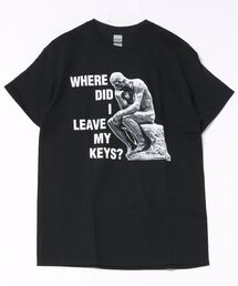 【THINKER KEYS】front print Tee