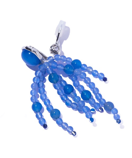 IRIS47(イリスフォーセブン)の「【IRIS 47】tarantella blue agate earring/タランテラ ブルーアゲート イヤリング BO251(イヤリング・レディース・ブルー・FREE)」の4枚目の写真