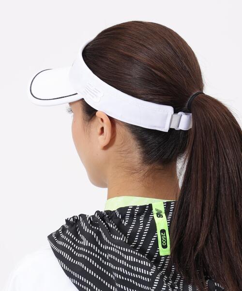 New Balance Golf(ニューバランスゴルフ)の「【new balance golf】VISOR(サンバイザー・レディース・ブラック/ホワイト/ベージュ系その他・FREE)」の9枚目の写真