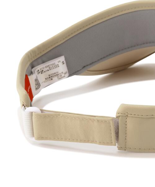 New Balance Golf(ニューバランスゴルフ)の「【new balance golf】VISOR(サンバイザー・レディース・ブラック/ホワイト/ベージュ系その他・FREE)」の19枚目の写真