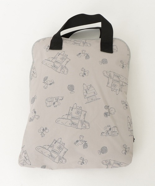 SNOOPY（スヌーピー）の「SNOOPY スヌーピー リュック 軽量 折りたたみ（バックパック/リュック・レディース・ブラック/グレー・FREE）」の18枚目の写真