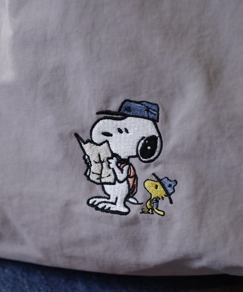 SNOOPY（スヌーピー）の「SNOOPY スヌーピー リュック 軽量 折りたたみ（バックパック/リュック・レディース・ブラック/グレー・FREE）」の8枚目の写真