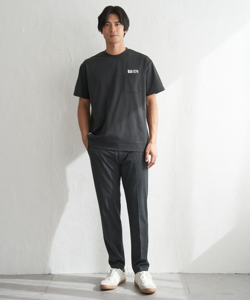 ikka(イッカ)の「【吸水速乾】URBAN NATURE LIFE アーバンネイチャーライフ ドライSP冷感トレT(Tシャツ/カットソー・メンズ・チャコール/グレイッシュベージュ/ホワイト/ネイビー・XL/L/M/S)」の15枚目の写真