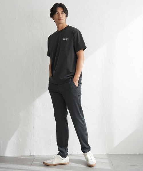 ikka(イッカ)の「【吸水速乾】URBAN NATURE LIFE アーバンネイチャーライフ ドライSP冷感トレT(Tシャツ/カットソー・メンズ・チャコール/グレイッシュベージュ/ホワイト/ネイビー・XL/L/M/S)」の14枚目の写真