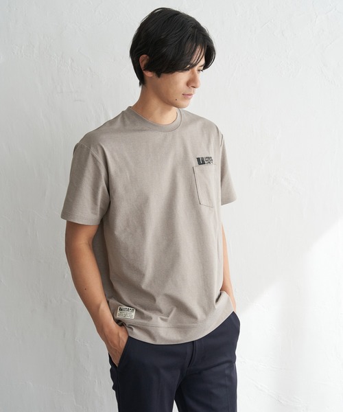 ikka(イッカ)の「【吸水速乾】URBAN NATURE LIFE アーバンネイチャーライフ ドライSP冷感トレT(Tシャツ/カットソー・メンズ・チャコール/グレイッシュベージュ/ホワイト/ネイビー・XL/L/M/S)」の17枚目の写真