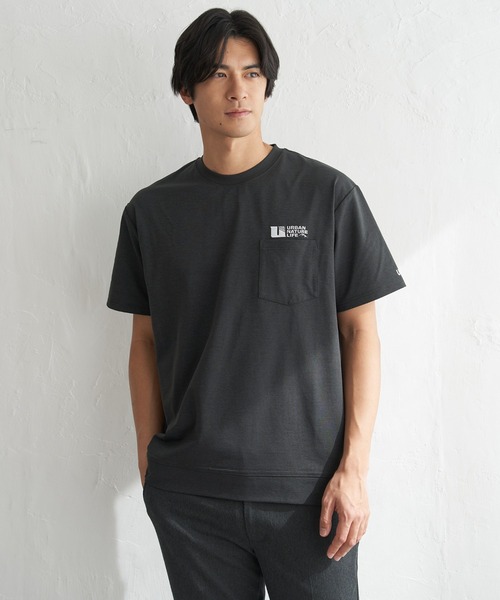 ikka(イッカ)の「【吸水速乾】URBAN NATURE LIFE アーバンネイチャーライフ ドライSP冷感トレT(Tシャツ/カットソー・メンズ・チャコール/グレイッシュベージュ/ホワイト/ネイビー・XL/L/M/S)」の6枚目の写真