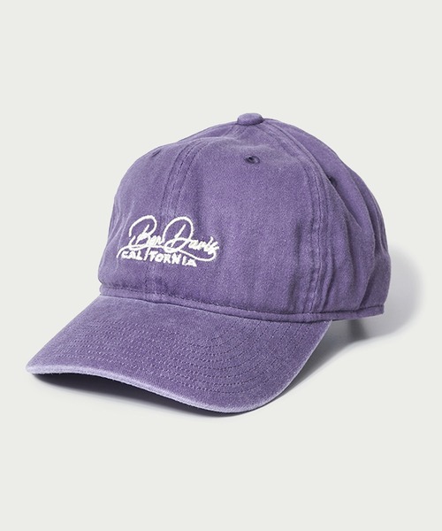 BEN DAVIS(ベンデイビス)の「PIGMENT BASIC CAP/ピグメントカラー ビンテージ風 刺繍(キャップ・メンズ・グレー系その他/ピンク系その他/ブラック系その他/パープル系その他/ブルー系その他・FREE)」の4枚目の写真
