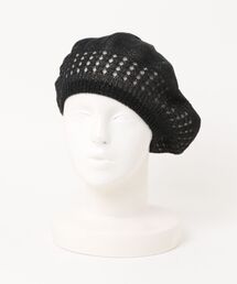 polcadot | RVペーパーヤーン ベレー帽(ハンチング/ベレー帽)