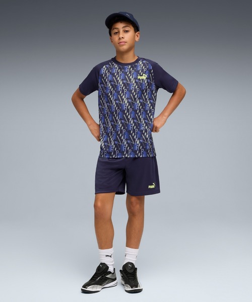 セール】PUMA プーマ ボーイズ TAD ESS AOP ポリ Tシャツ アンド