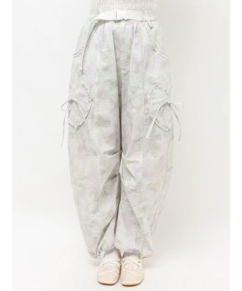 merry jenny（メリージェニー）の「フリルミリタリーカーゴパンツ（カーゴパンツ・レディース・その他1/ピンク/ライトブルー・FREE）」の19枚目の写真