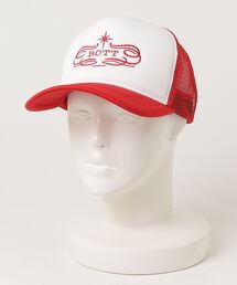 BOTT（ボット）の「BOTT / ボット：Luxe Logo Mesh-back 5-Panel Cap：BOTT-25AW-67[WAX]（キャップ）」