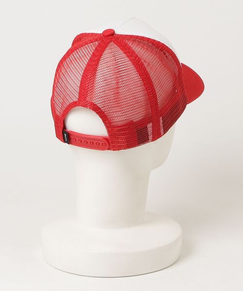 BOTT（ボット）の「BOTT / ボット：Luxe Logo Mesh-back 5-Panel Cap：BOTT-25AW-67[WAX]（キャップ・メンズ・レッド・FREE）」の2枚目の写真