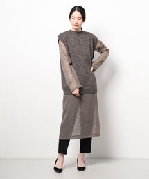 Ameri（アメリ）の「長袖ワンピース（ワンピース）」