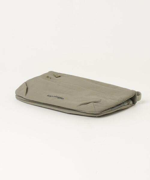 Topologie(トポロジー)の「Topologie/トポロジー Phone Sacoche 90 Moss Papery フォンサコッシュ90【バッグ単体】(ショルダーバッグ・メンズ・グレー・F)」の3枚目の写真